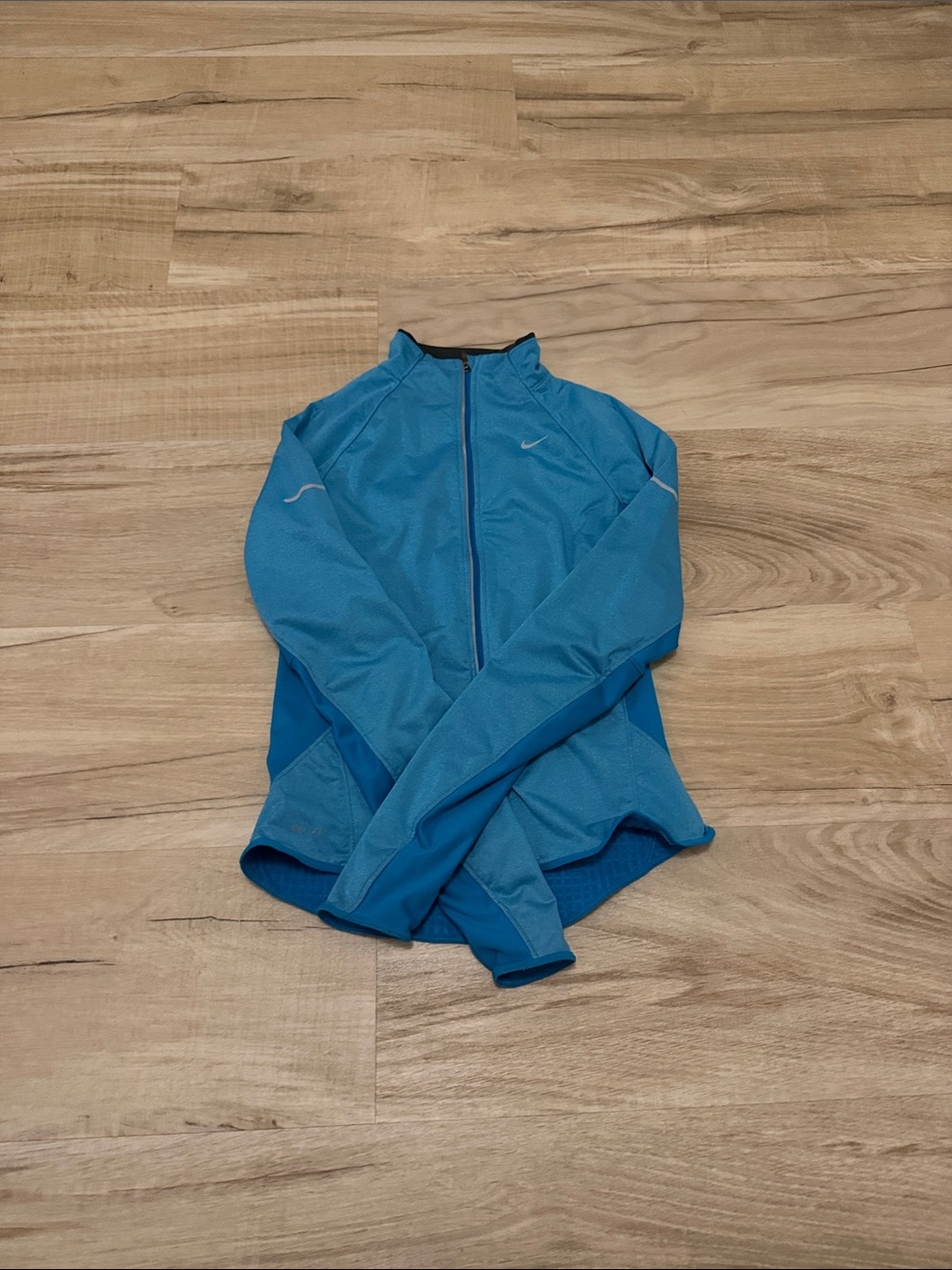 Nike Teal/Blue Full-Zip Running Jacket
